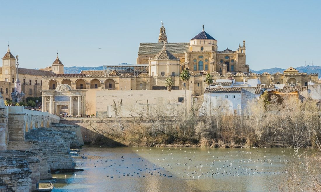 A view of the Mosque-Cathedral of Córdoba, Spain.