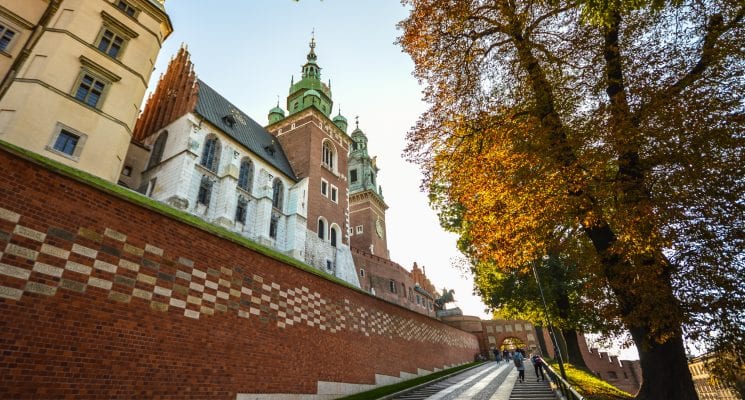 Krakow Wawel Castle Entrance